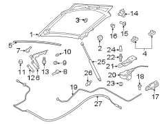 ENGINE LID. LID & COMPONENTS. (1/1)