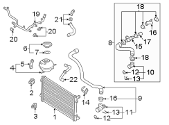 RADIATOR & COMPONENTS.