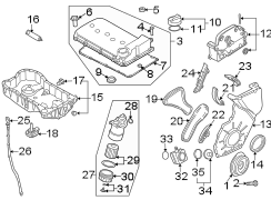 ENGINE / TRANSAXLE. ENGINE PARTS.