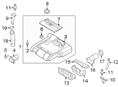 ENGINE / TRANSAXLE. AIR CLEANER.