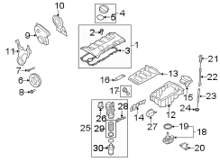 ENGINE / TRANSAXLE. ENGINE PARTS.