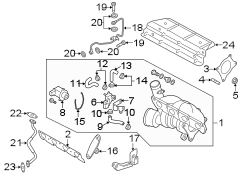 ENGINE / TRANSAXLE. TURBOCHARGER.