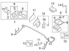 CONVERTIBLE/SOFT TOP. MOTOR & COMPONENTS.