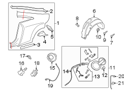 QUARTER PANEL & COMPONENTS.