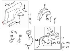 QUARTER PANEL & COMPONENTS.