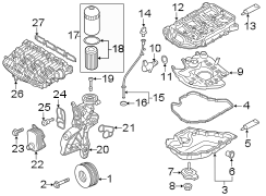 ENGINE / TRANSAXLE. ENGINE PARTS.