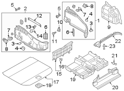 REAR BODY & FLOOR. INTERIOR TRIM.