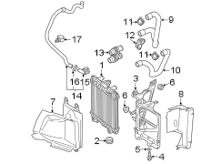 Radiator Support Air Duct