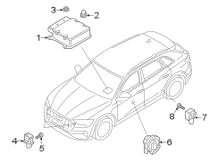 RESTRAINT SYSTEMS. AIR BAG COMPONENTS.