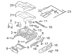 Seat Back Recliner Adjustment Handle