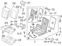 Seat Armrest Base