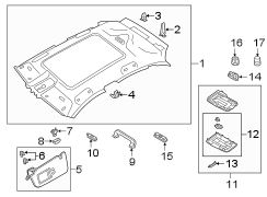 Console Trim Panel Cap