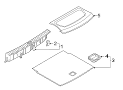 Rear Body Panel Trim Panel (Rear, Upper, Lower)