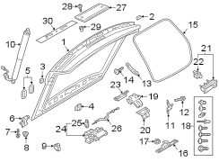 Liftgate Latch Handle