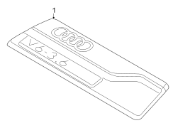 ENGINE / TRANSAXLE. ENGINE APPEARANCE COVER.