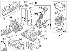 ENGINE / TRANSAXLE. ENGINE PARTS.