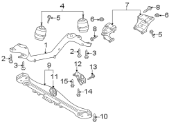 ENGINE / TRANSAXLE. ENGINE & TRANS MOUNTING.