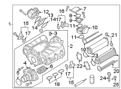 ENGINE / TRANSAXLE. SUPERCHARGER & COMPONENTS.