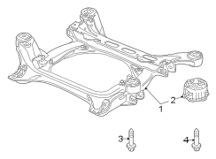 FRONT SUSPENSION. SUSPENSION MOUNTING.