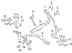 INSTRUMENT PANEL. DUCTS.