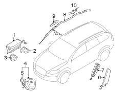 RESTRAINT SYSTEMS. AIR BAG COMPONENTS.