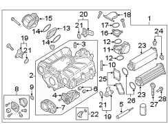 ENGINE / TRANSAXLE. SUPERCHARGER & COMPONENTS.