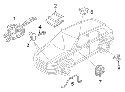 RESTRAINT SYSTEMS. AIR BAG COMPONENTS.
