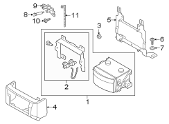 FRONT BUMPER & GRILLE. ELECTRICAL COMPONENTS.