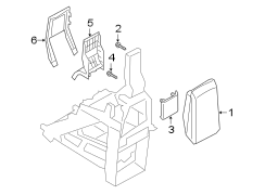 Cover. Armrest. Console. Panel. Bracket. Outer. A bracket for a console.