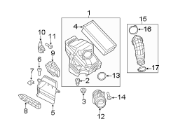 ENGINE / TRANSAXLE. AIR INTAKE.