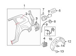 QUARTER PANEL & COMPONENTS.