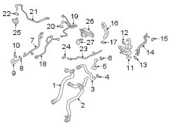 Engine Coolant Pipe