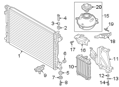 Radiator Mount Bracket