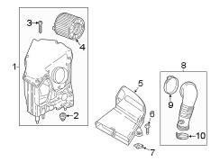 ENGINE / TRANSAXLE. AIR INTAKE.