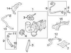 Engine Coolant Hose. Pipe. Turbocharger Coolant Line. Water inlet. A line that carries.