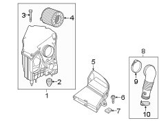 Air Filter and Housing Assembly