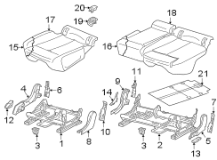 Seat Track Adjust Handle