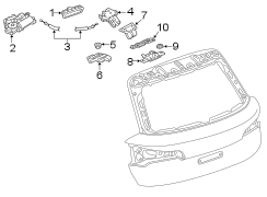 Liftgate Latch Cover