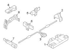KEYLESS ENTRY COMPONENTS. (1/1)