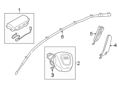 RESTRAINT SYSTEMS. AIR BAG COMPONENTS.