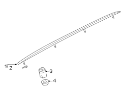 Roof. Exterior trim.