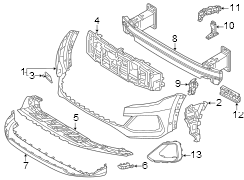 Outer molding. 