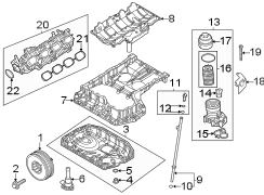 Engine / transaxle. Engine parts.