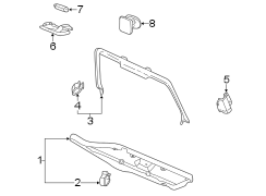 LIFT GATE. INTERIOR TRIM. (1/1)