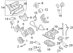 ENGINE / TRANSAXLE. ENGINE PARTS.