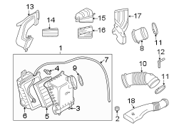 ENGINE / TRANSAXLE. AIR INTAKE.