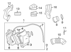 ENGINE / TRANSAXLE. AIR INTAKE.