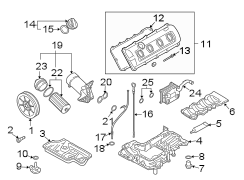 ENGINE / TRANSAXLE. ENGINE PARTS.