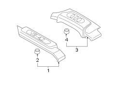 ENGINE / TRANSAXLE. ENGINE APPEARANCE COVER.