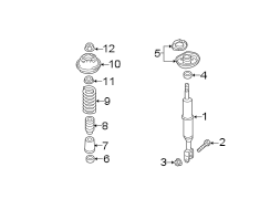 FRONT SUSPENSION. STRUTS & COMPONENTS.